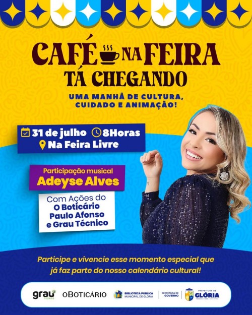 [“Café na Feira” promove mais uma manhã de cultura, cuidado e animação em Glória]