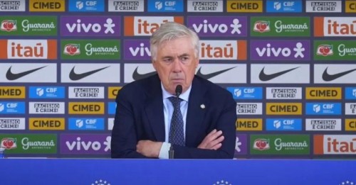 [Carlo Ancelotti celebra classificação do Brasil mas alerta: “Temos que trabalhar”]
