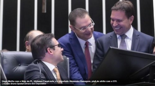[Hugo Motta se alia a bolsonaristas em pautas-bombas para se vingar do STF]