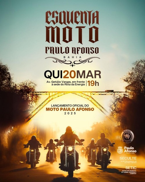[Moto Paulo Afonso 2025: Esquenta oficial acontece nessa quinta-feira com anúncio das atrações]