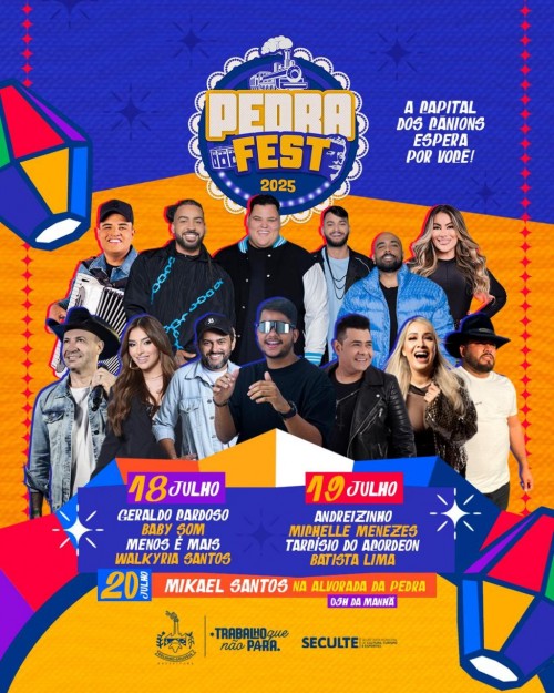 [Pedra Fest 2025 começa nesta sexta-feira em Delmiro Gouveia]