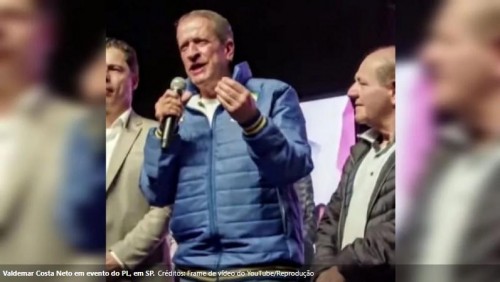 [Valdemar Costa Neto diz que “só um nome bate Lula” sem Bolsonaro, e não é Tarcísio]